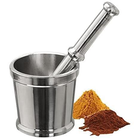 Buy VBM Stainless Steel Okhli And Musal Kitchen Masher Mortar And