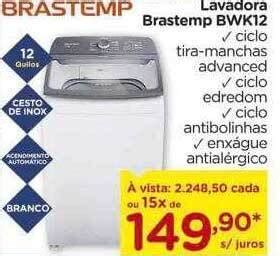 Lavadora Brastemp Bwk Oferta Na Carrefour