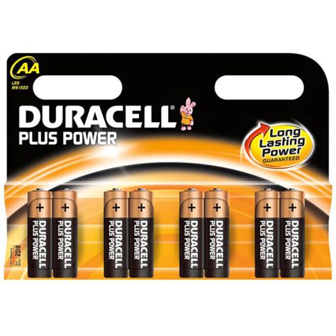 Duracell Plus Power Battery Alkaline Aaa Size 1 5v