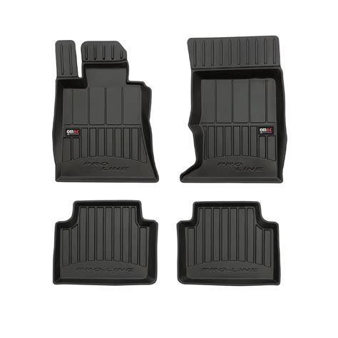 Omac Premium Floor Mats For Alfa Romeo Giulia Awd Black Heavy