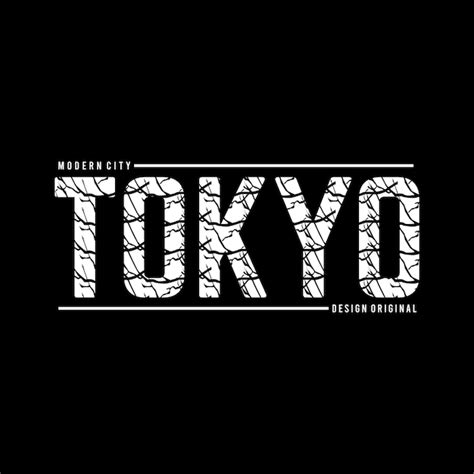 Premium Vector Tokyo Typography Design Vector For Print T Shirt