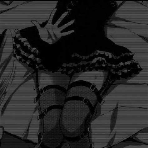 Gothic Anime Girl Dark Anime Girl Manga Anime Girl Grunge Aesthetic