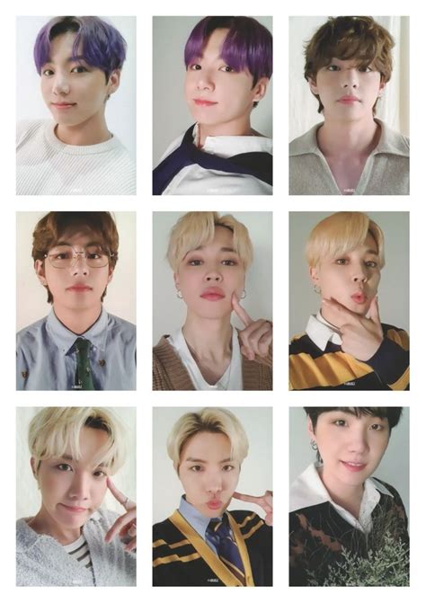 BTS DECO KIT 2022 PHOTOCARD printable 1 Rosé cute Photocard Bts photo