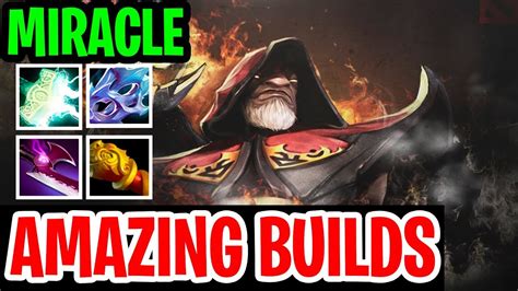 Amazing Builds Made Miracle Warlock Carry Build Dota 2 Youtube