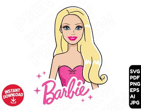 Barbie Silhouette Vector