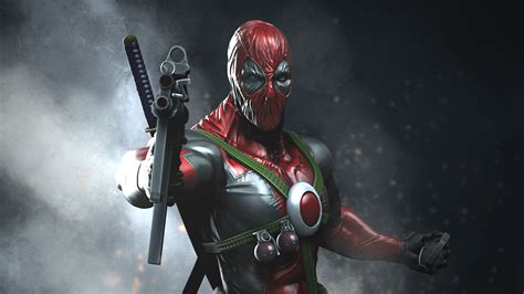 2560x1440 Deadpool With Guns Digital Art 1440p Resolution Hd 4k Wallpapers Images Backgrounds