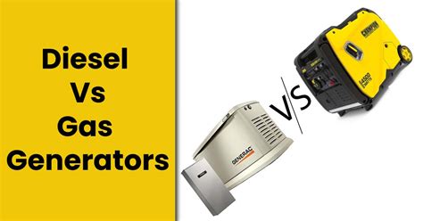 Diesel Vs. Gas Generators - Which One Is More Reliable?