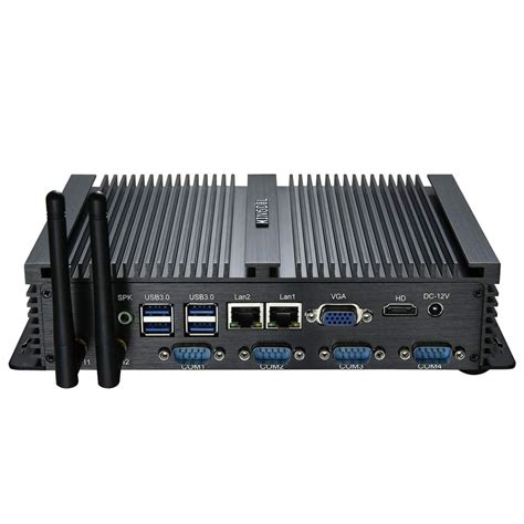 Kingdel Powerful Mini Desktop Computer Fanless Industrial Pc Core I