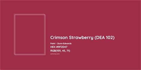 Dunn Edwards Crimson Strawberry Dea 102 Paint Color Codes Similar