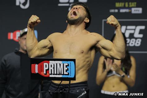 Henry Cejudo Ufc 288 Ceremonial Weigh Ins 2 MMA Junkie