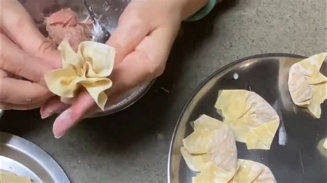 Many Ways To Wrap The Wontons Vh22 Bếp Việt Youtube