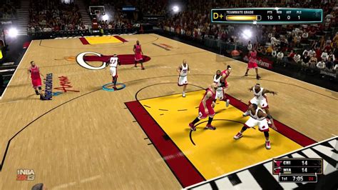 Nba 2k13 My Player Career Bulls Vs Heat 62 Points Part 2 Hd Youtube