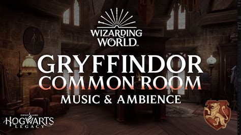 Harry Potter Music Ambience Gryffindor Common Room Hogwarts