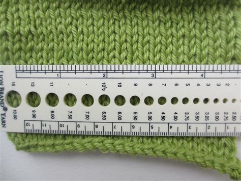 Express Your Creativity Knitting Gauge Knitting Help