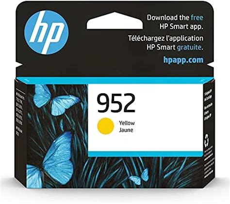 Hp Yellow Original Ink Cartridge Cartucho De Tinta Para