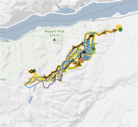 Post Canyon - All Trails in one day Mountain Biking Route | Trailforks