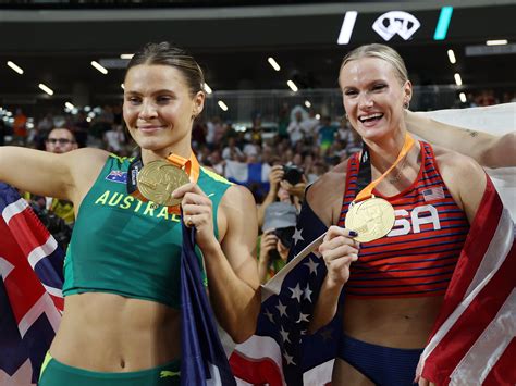 Pole vault pair agree to share gold medal at World Championships: ‘Did