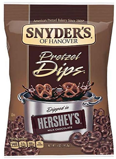 Snyders Of Hanover Milk Chocolate Pretzel Dip Ounce Per Case