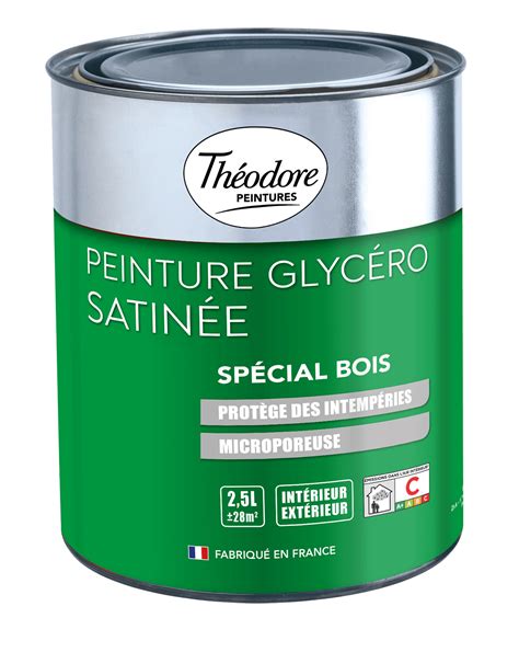 Peinture Glyc Ro Satin E Sp Cial Bois Theolaur Peintures