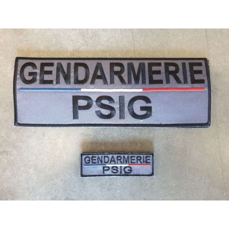 Jeu De Bandeaux Gendarmerie Psig Pour Yakeda Foxtrot Distribution