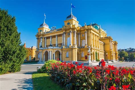 Rundreisen De Kroatien Nationaltheater Zagreb