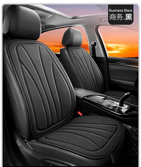 Universal 7Pcs 5 Seats Car Seat Cover PU Leather Seat Cover Cushion