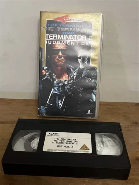 The Making Of Terminator Judgement Day Vhs Video Tape Special