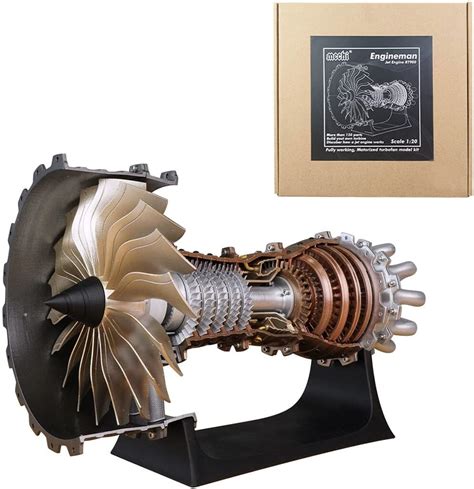 Fuxe Turbofan Engine Model Kit Trent Turbofan Aircraft Engine