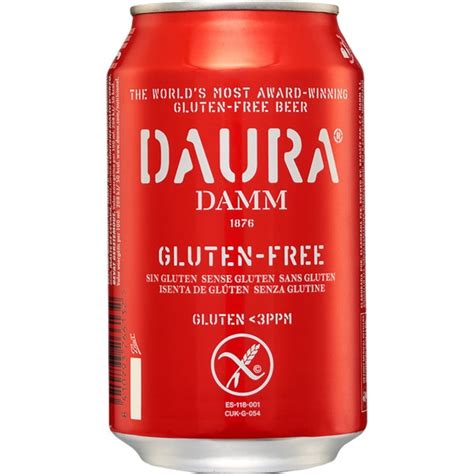 Cerveza Rubia Sin Gluten Lata Cl Daura Damm Supermercado El