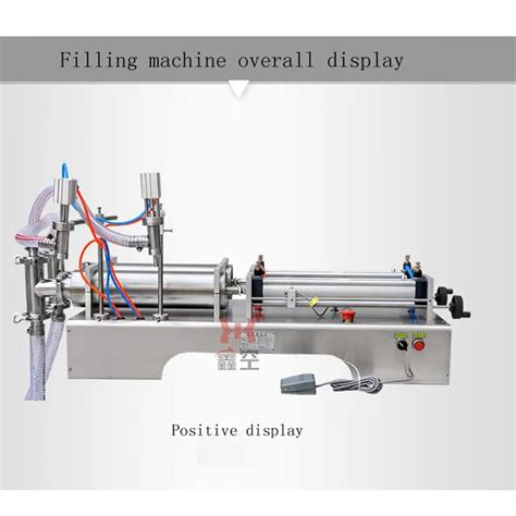 Pneumatic Double Head Liquid Filling Machine Automatic Quantitative