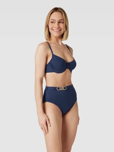 Kup Online Michael Michael Kors Top Bikini Ze Wszytymi Fiszbinami