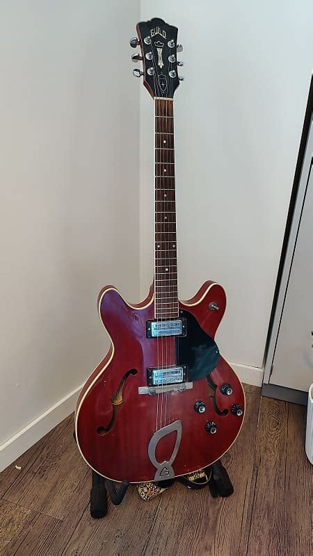 Guild Starfire Iv 1968 Cherry Reverb