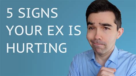 Signs Your Ex Is Hurting After A Breakup Youtube