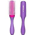 Amazon Denman Curly Hair Brush D African Violet Row Styling