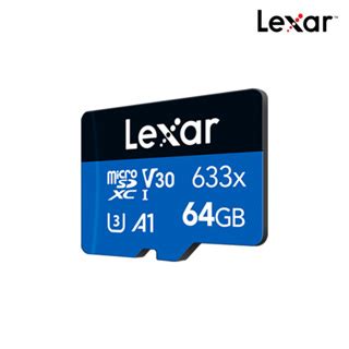 Lexar High Performance 32GB 64GB Blue 633x MicroSDHC UHS I Card Micro