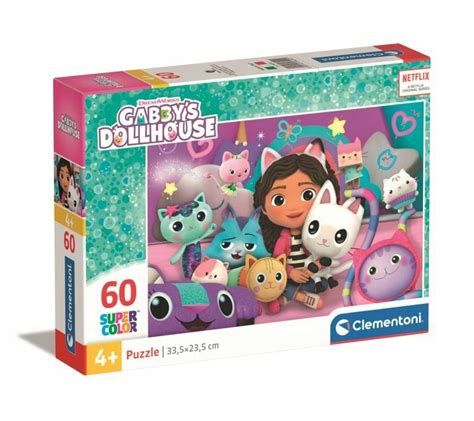 Clementoni Puzzle El Supercolor Koci Domek Gabi Gaby S Dollhouse