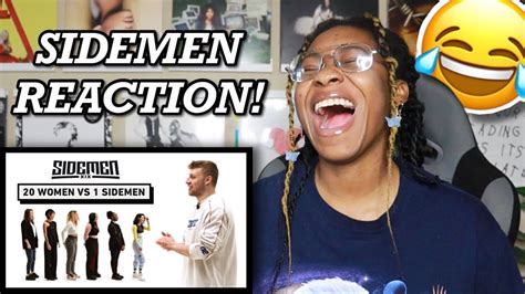 American Reacts To Sidemen 20 Women Vs 1 Sidemen Harry Edition 🤣