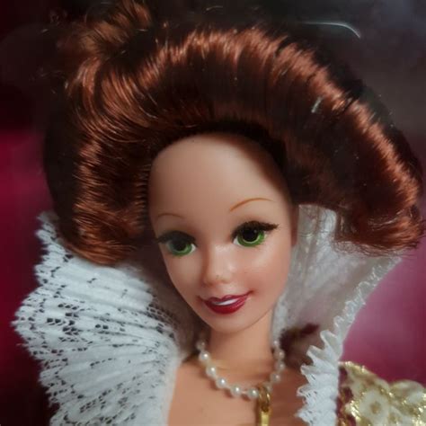 BARBIE แท สงฟร Kerry สนคาใหมพรอมกลอง Elizabethan Queen Barbie