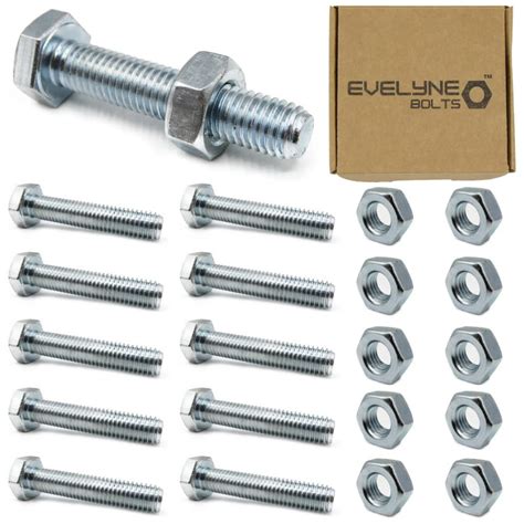 M Nuts Bolt Pack M X Mm Bolts M Nuts Hex Bolt Setscrew