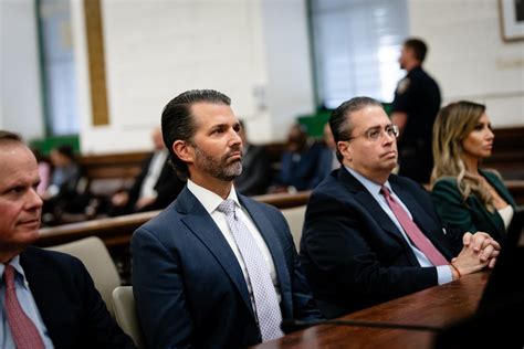 Donald Trump Jr Regresa A Tribunal En Nueva York Para Testificar En