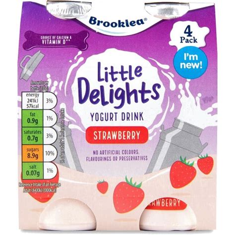 Brooklea Little Delights Strawberry Yogurt Drink Compare Prices