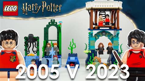 LEGO Harry Potter 2005 VS 2023 Black Lake Comparison 4762 Vs 76420