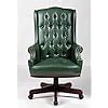 Angelis Bonded Leather Captains Chesterfield Style Managers Desk Chair