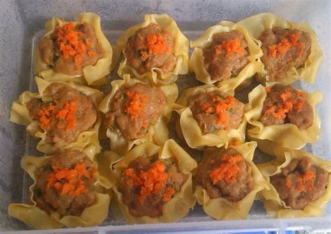 Steam Dim Sum (Siomai) Recipe by FC - Cookpad