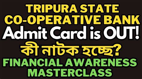 Most Important Financial Awareness For Tripura State Cooperative Bank