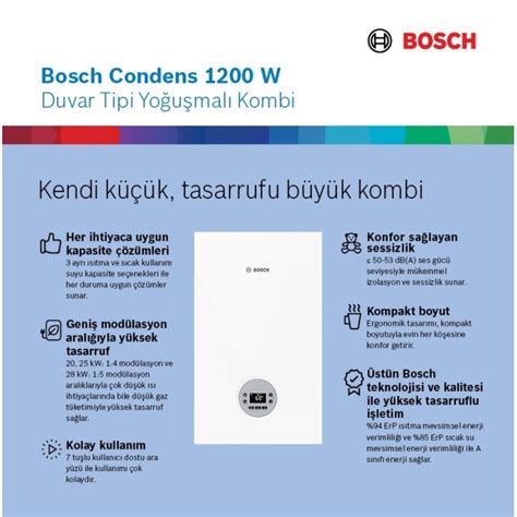 Bosch Condens W Kw Kcal Yo U Mal Kombi Bosch Kombi