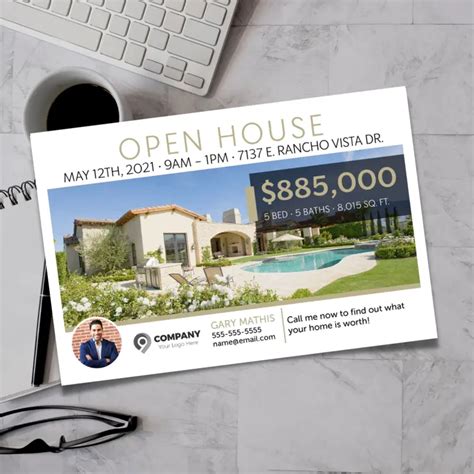 Open House Postcards | Mail In Minutes