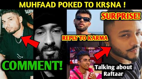 Muhfaad Poked To Kr Na Badshah Story For King Reaction Mc Stan