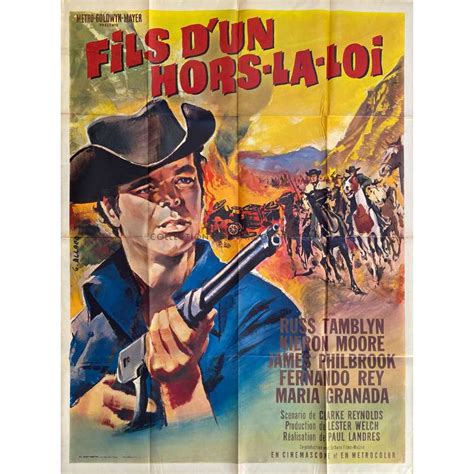 Son Of A Gunfighter French Movie Poster 47x63 In 1965