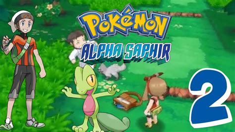 Let S Play Pokemon Alpha Saphir Blind Endlich Ein Starter Youtube